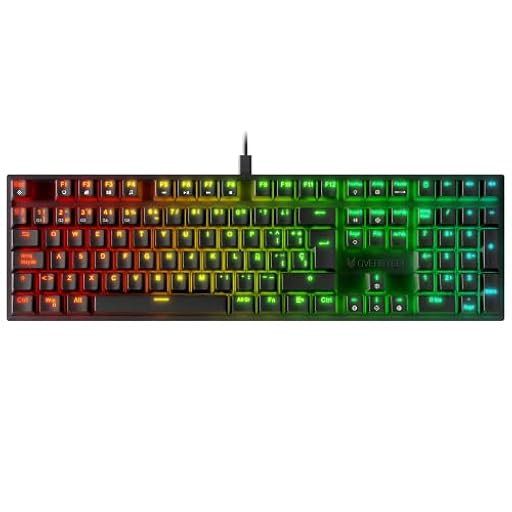 Oversteel - KOVAR Teclado Gaming USB, Retroiluminación RGB, Switch Mecánico Outemu Blue, Anti-Ghosting, Layout Español PC/MAC/Android | Ya disponible en tu tienda friki favorita! En mundofriki.es! Oversteel - KOVAR Teclado Gaming USB, Retroiluminación RGB, Switch Mecánico Outemu Blue, Anti-Ghosting, Layout Español PC/MAC/Android | Ya disponible en tu tienda friki favorita! En mundofriki.es!