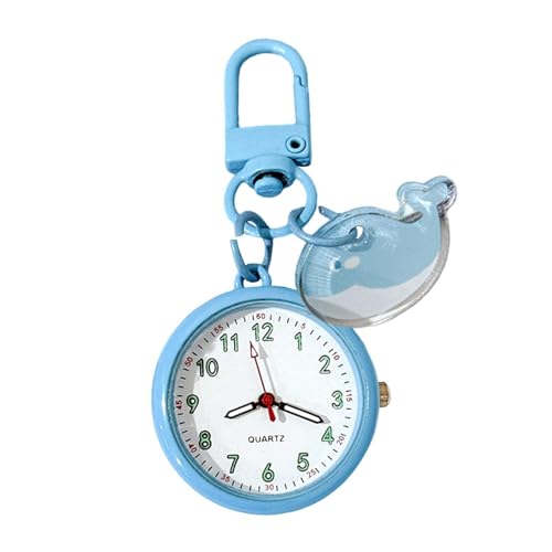 Mochila para bolso de mano con reloj colgante luminoso que evita perder la hora
