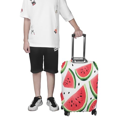 Housse de valise pastèque élastique pour repérer son bagage M - 7
