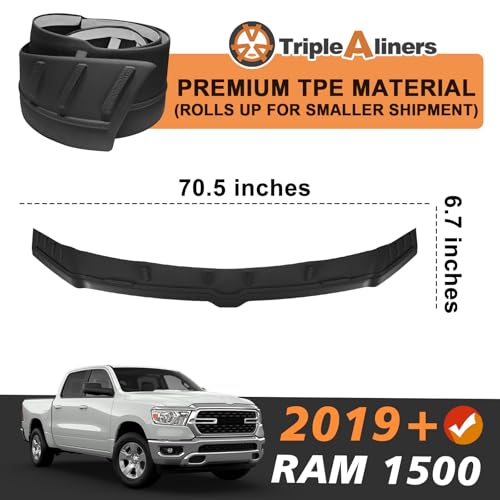 Image of TripleAliners Hood Bug Deflector Protector for 2019-2025 2026 Ram 1500