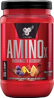 BSN Amino X Muscle Recovery & Endurance Powder with BCAAs, 10 Grams of