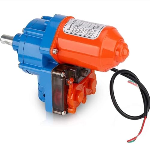 農業ビニールハウス 電動ウインチ 電動巻き上げ機 巻き上げ機 モーター 換気装置 24V 3.8rpm高トルク 両側取付 ビニールハウス側面換気 最大巻膜長120 M 農業温室用