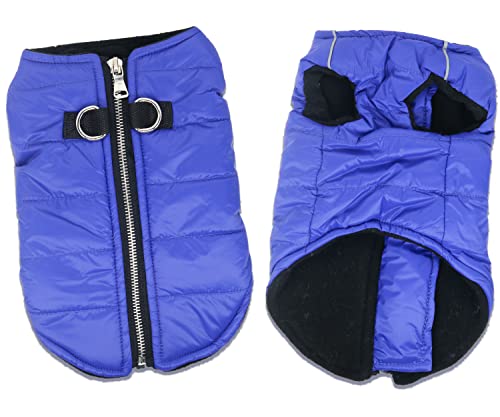 Blue-Puppy-Winter-Jacket-Waterproof-Dog-Coat-for-Small-Dogs-Cold-Weather Blue Puppy Winter Jacket Waterproof Dog Coat for Small Dogs Cold Weather