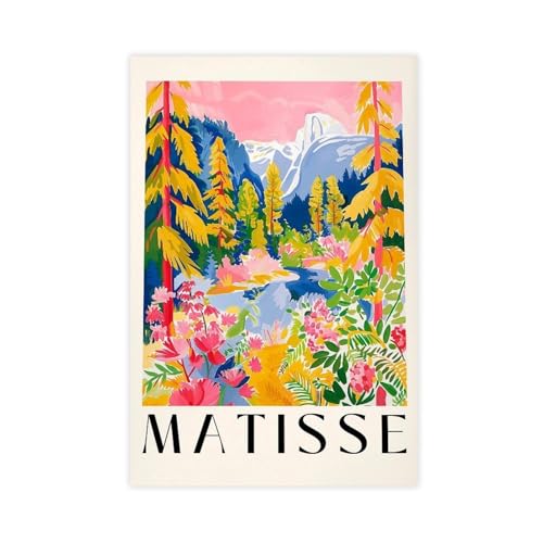 Affiche Henri Matisse Yosemite National Park poster sur toile idée cadeau déco bureau chambre