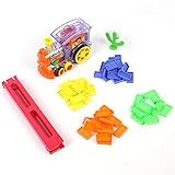 [Professional Made] Todas las partes del juego de tren son suaves y sin rebabas, por lo que las manos del niño no se lastimarán cuando jueguen con el juguete, lo que refleja aún más la profesionalidad de la tecnología.
