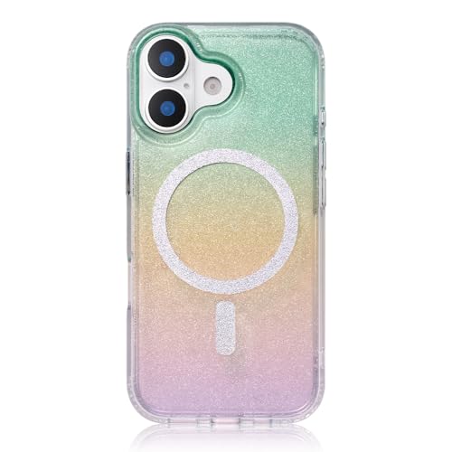 �y UNiCASE ���� �ziPhone17�Ή� �݊��i �w�ʌ^ [ �L���L�� ���C�����X�[�d�Ή� �X�}�z�P�[�X ] iPhone �P�[�X [ ���j�P�[�X ] Prism Dust Case iPhone17 (green)