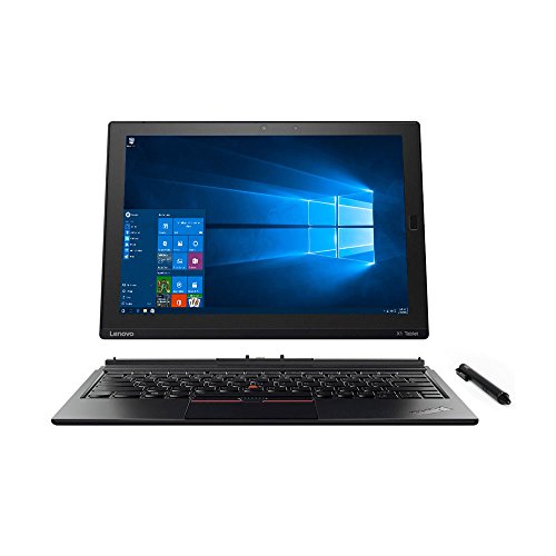 Lenovo ThinkPad X1 (12 Pouces 10 Points Multi-Touch) Tablet PC de Base m5 (6Y54) 1.1GHz 8 Go SSD 256 Go WLAN WWAN BT Webcam de Windows 10 Pro 64 Bits (Intel HD Graphics 515)
