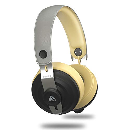 Boult Audio Probass Boost Over-Ear Wireless Bluetooth Headphones with Deep Bass HD Sound, Headset with Passive Noise Cancellation & Wired Mode, Long Battery Life with mic(Grey)