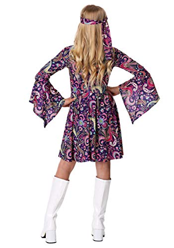 Girl's Woodstock Hippie Costume X-Large #TOP3