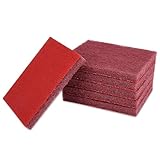SooGree Hand Pads 7447 Industrial Scuff Pad Automotive Reusable Household Abrasive Hand Pads Heavy Duty Scrub Pad Scuffing Scouring Sanding Surface Preparation of Woodworking 4’’x3’’