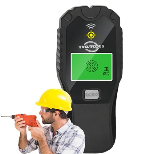 Rilevatore elettronico per pali - Rilevatore elettronico per pali - Cercatore per sensore a bullone con display LCD | Metal detector con display LCD multifunzione con display LCD, indicac