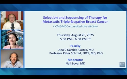 Metastatic Triple-Negative Breast Cancer — The Selection and Sequencing of Therapy Podcast Por arte de portada