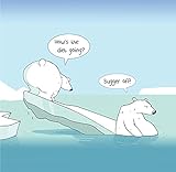 Twizler carte humoristique avec ours polaire, Iceberg et Régime – carte vierge – carte d'anniversaire – Humour Card – carte d'anniversaire – Fête des Pères Card – carte de fête des mères