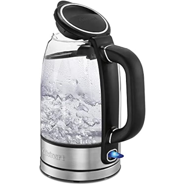 Cuisinart GK-17N Viewpro Cordless Electric Kettle, Silver 1.7 Liter