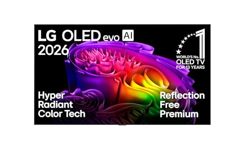 LG OLED77G67LW TV 77 Zoll (195 cm) 4K OLED evo AI TV (α11 Gen3 4K AI Prozessor, webOS 26, 120Hz (VRR bis zu 165Hz)) [Modelljahr 2026] [Energieklasse E]
