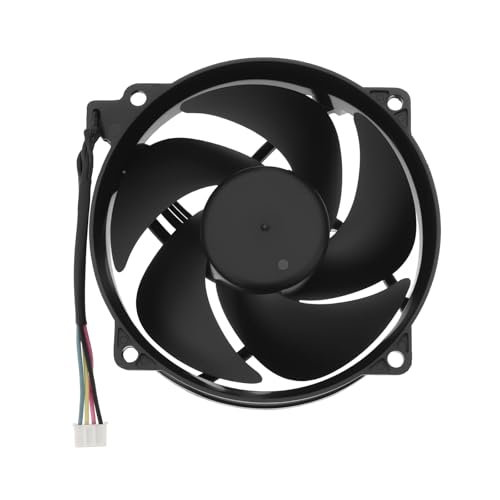 VGOL 1 Ventilador de Refrigeración Interno para Consola de Juegos Repuesto de Ventilador de Refrigeración Interno FA09025H12LPA Compatible con Xbox 360 Slim Color Negro