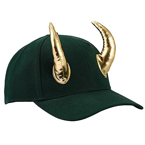 Marvel Loki Cosplay Green Baseball Hat #TOP2