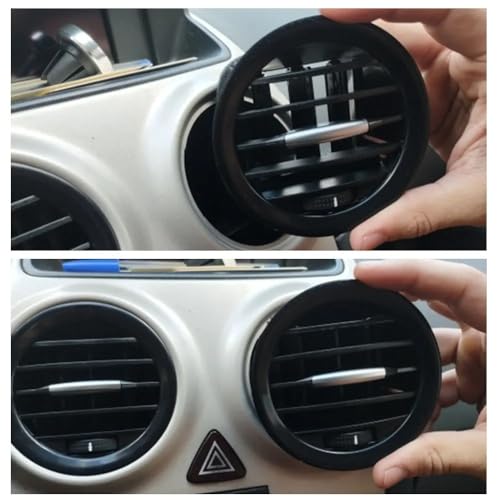 Cubierta de ventilación cromada para Opel ADAM que optimiza el flujo de aire interior 3