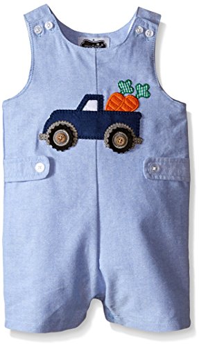 Mud Pie Baby Easter Truck Romper, Multi, 0-6 Months