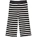 Modern Moments by Gerber Baby Girls' Mommy and Me Sweater Knit Pant, Ivory Stripe, Small