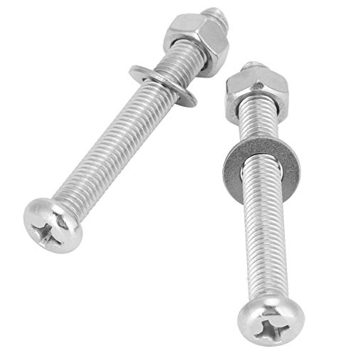 Tornillos y tuercas para escalera de piscina acero inoxidable 4 sets miniatura 4