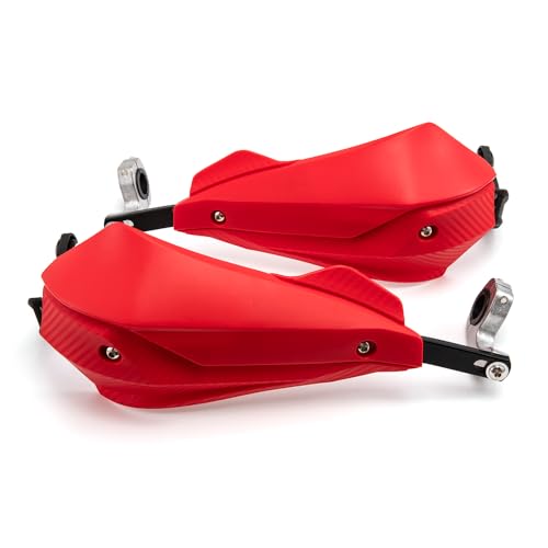 Protège-mains pour moto universels 22 mm 25 mm 28 mm Protège-guidon Écran de protection Équipement de protection contre le vent pour motos scooters et...