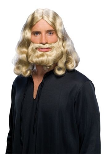Rubie's Biblical Blond Beard and Wig Set, Yellow, One Size