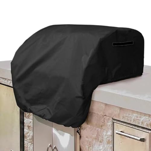 Funda para Parrilla Empotrada Exterior - Cubierta para Barbacoa Enchufada - Tela Oxford 210D Impermeable Protector para Jardín Patio Trasero Y Terraza