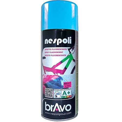 Nespoli Bomboletta Spray Aerosol Blu Effetto Fluorescente 400ml