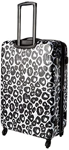 American Tourister Moonlight Hardside Expandable Luggage With Spinner Wheels, Leopard Black, 3-Piece Set (21/24/28) #TOP1