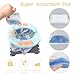 36 Pcs Disposable Potty Chair Liners with Absorbent Pads, Universal Potty Training Toilet Seat Toddler Outdoors Commode Liners