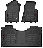 Gator Covers Gator Accessories 79711 Black Front and 2nd Seat Floor Liners Fits 2019-20 Ram 1500 Crew Cab
