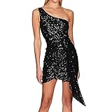 cocila gonne a ruota anni 50 abito elegante donna nero vestiti per ragazza eleganti vestiti donna estivi abiti rinascimento donna scontati offerte del giorno lampo (black, xl)