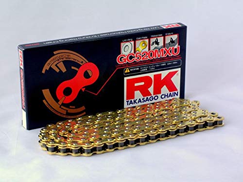RKエキセル オフロードレース用シールチェーン GC520MXU リンク数:100フィート 汎用