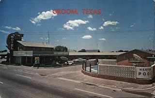 Golden Spread Motel Groom, Texas TX Original Vintage Postcard