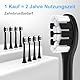 Elektrische Zahnbürste schwarz - Electric Toothbrush Ultraschall-Technologie, mit 3 Modi,leise Elektrische Zahnbürste mit 240-Tage-Batterielebensdauer, Ritter Schwarz