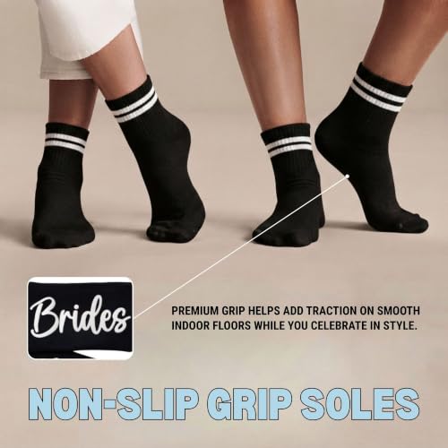Image of Funky Junque Bride Crew Socks, Bachelorette Wedding Party Gift