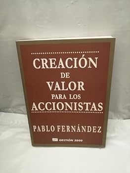 Paperback Creación de valor para los accionistas [Spanish] Book