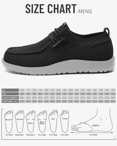 Image of 1TAZERO Men Slip On Shoes Loafer with Arch Support Insoles,Men Casual Shoes for Plantar Fasciitis