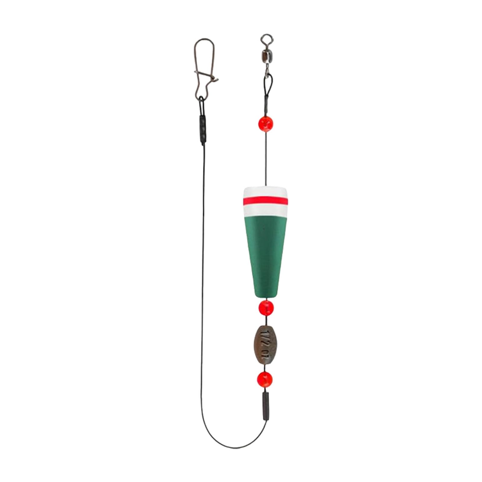 Xjdzineq Weighted Fishing Float Buoys with Swivels Sinkers and Bobbers Popping Corks Bobbers Rigs for Oceans Boats