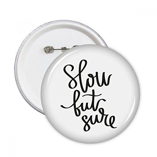 Badge bouton rond citation motivante XL, lot de 5 cadeaux multicolores pour amis
