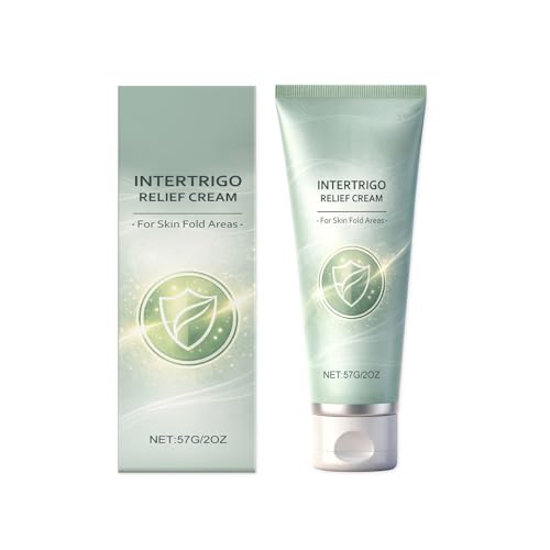 KunMan Intertrigo Relief Cream- Advanced Skin Fold Barrier for Chafing - Moisture Protection Under Breast Groin & Inner Thighs - Fragrance-Free Clinical Skincare
