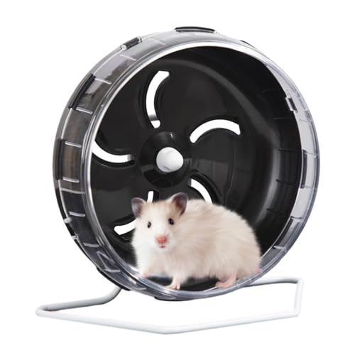Kustimantu - Rueda de Ejercicio y para hámster Ajustable, Juguete de Actividad multifunción para Animales pequeños, Ideal en Jaula, para casa, salón, Dormitorio, Estudiante