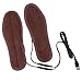 Solette riscaldate elettriche Solette riscaldanti Cuscinetti elettrici Scarpe riscaldate Ricaricabili Cuscino per Piedi Scaldapiedi(35-36)