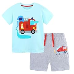 A04#light Blue Firetruck