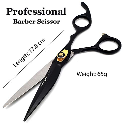 image for Saaqaans MSS-01 Stylish Hairdressing Scissors Set - Hair Cutting Sciss