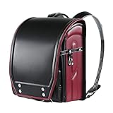 [Vifxucy] 防水軽量デニムランドセル 男子用 ランドセル 女子用 背骨保護 GPS付き Coolデニムシリーズ A4フラットファイル対応 (ブラック,普通のスタイル)