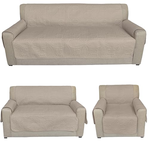 Opiniones y reviews de remate de lavadoras comprados en linea. 41 Yamel Hogar - Cubre Salas–Set de 3 Piezas – Individual, Love Seat, Triple – Hipoalergenico – Unión Sonido Alta frecuencia – Sin Hilos - Fundas para sillones –...