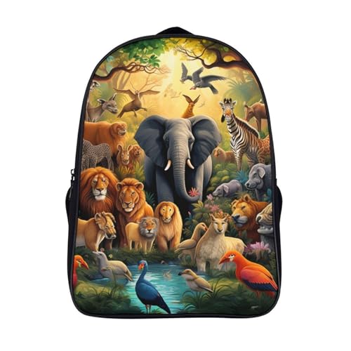 Mochila de dibujos animados impermeable para las excursiones escolares y el parque