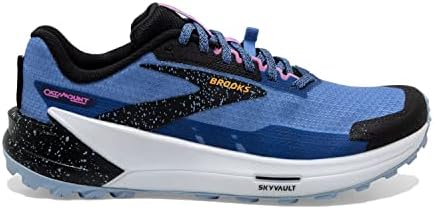 Brooks Women's Catamount 2 Trail Running Shoe - Blue/Black/Yellow - 8.5 Medium | Image 1